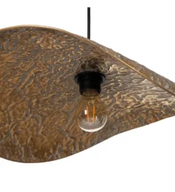 Lampa wisząca CEARPIN 51 cm antyczne złoto