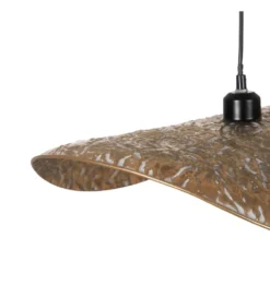 Lampa wisząca CEARPIN 51 cm antyczne złoto