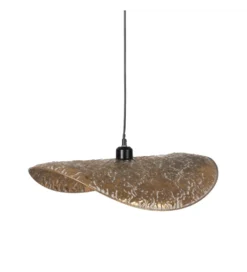 Lampa wisząca CEARPIN 51 cm antyczne złoto