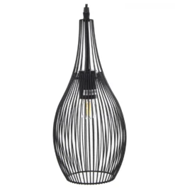 Lampa wisząca CEILING 17 cm czarna