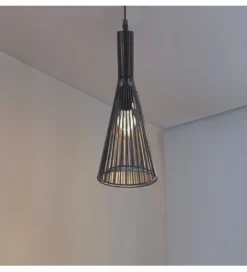 Lampa wisząca CEILING 37 cm czarna