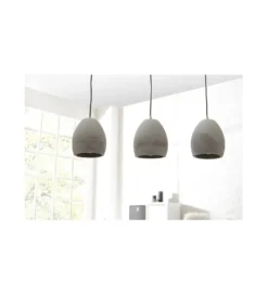 Lampa wisząca  Cement grau 3er Beton