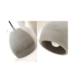 Lampa wisząca  Cement grau 3er Beton