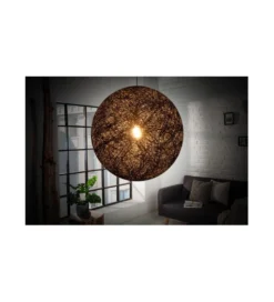 Lampa wisząca Cocoon 60 cm czarna