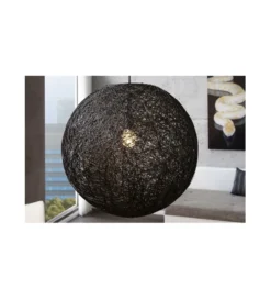 Lampa wisząca Cocoon 60 cm czarna