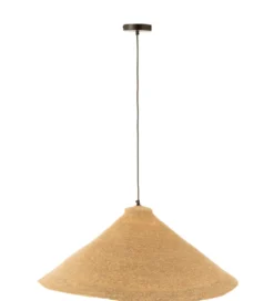 Lampa wisząca CONEMEN 34 cm naturalna