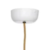 Lampa wisząca CONEMTA 50 cm biała