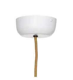 Lampa wisząca CONEMTA 50 cm biała
