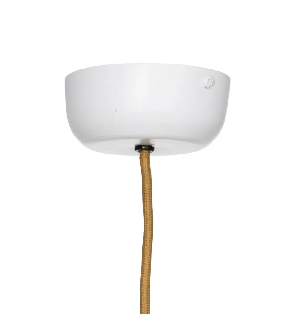 Lampa wisząca CONEMTA 50 cm biała