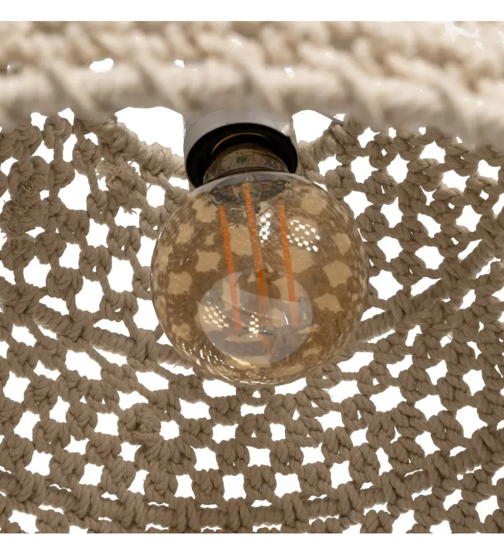 Lampa wisząca CONEMTA 50 cm biała
