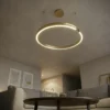 Lampa wisząca COSTA 60 cm złota
