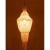 Lampa wisząca Daisy shell 51 cm naturalna