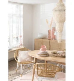 Lampa wisząca Daisy shell 51 cm naturalna