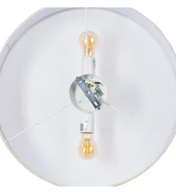 Lampa wisząca DWEMNAO 50 cm biały