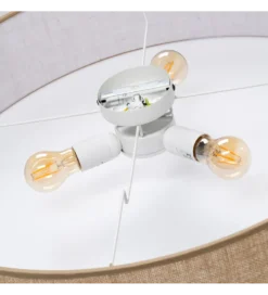 Lampa wisząca DWEMNAO 70 cm naturalna