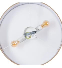 Lampa wisząca DWEMNAO 50 cm naturalna