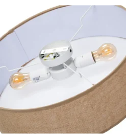 Lampa wisząca DWEMNAO 50 cm naturalna