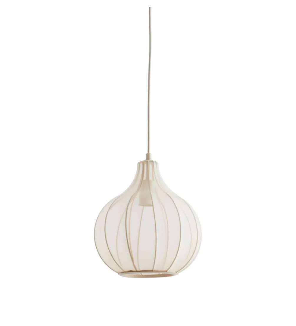 Lampa wisząca ELATI 29 cm piaskowa