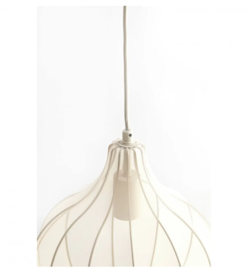 Lampa wisząca ELATI 29 cm piaskowa