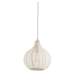 Lampa wisząca ELATI 29 cm piaskowa