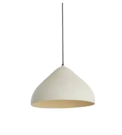 Lampa wisząca ELIMO 40 cm kremowy matt