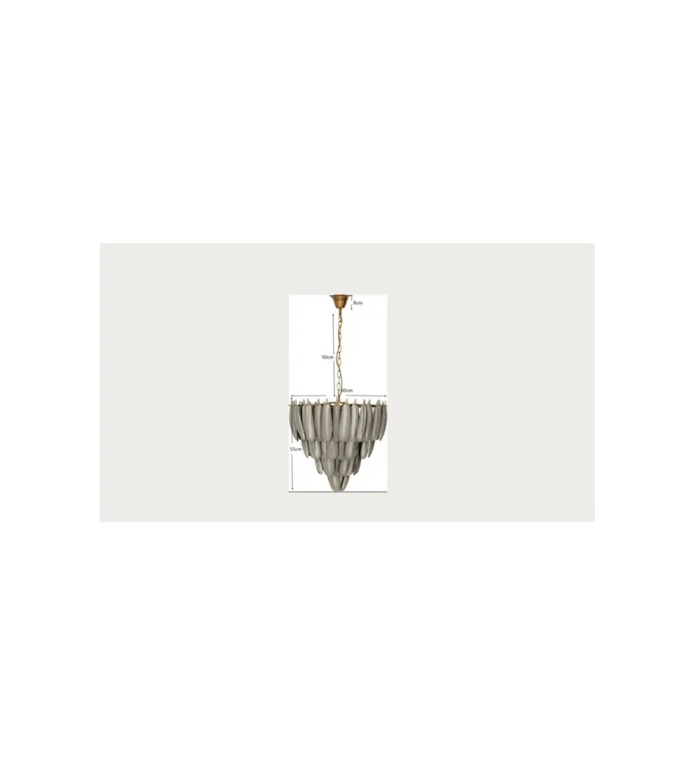 Lampa wisząca FEATHER 60 cm