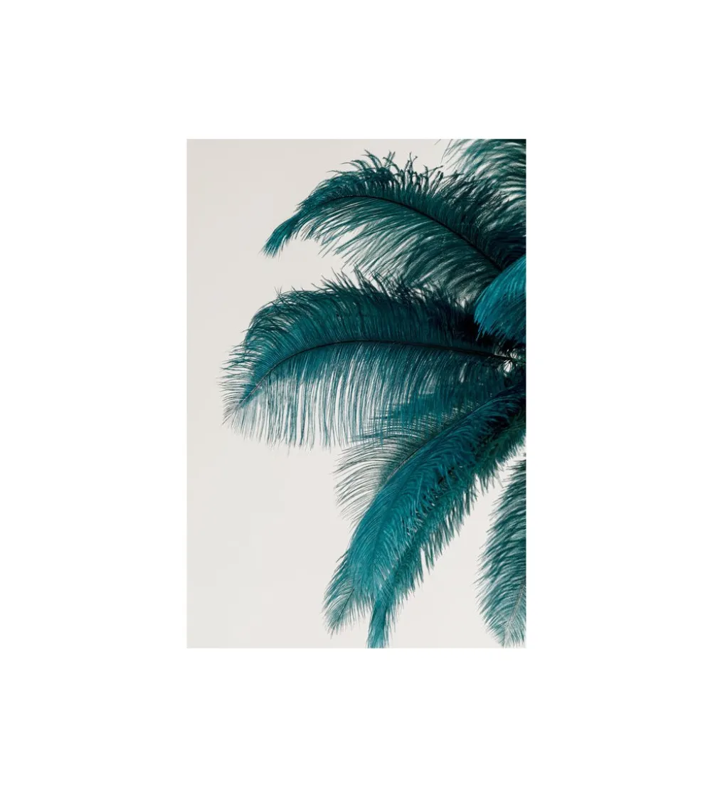 Lampa wisząca FEATHER PALM 87 cm zielona