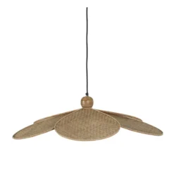 Lampa wisząca FEGARO 82 cm naturalne włókna