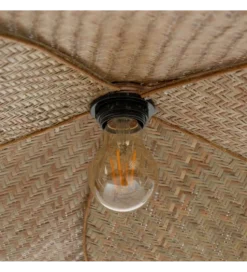 Lampa wisząca FEGARO 82 cm naturalne włókna