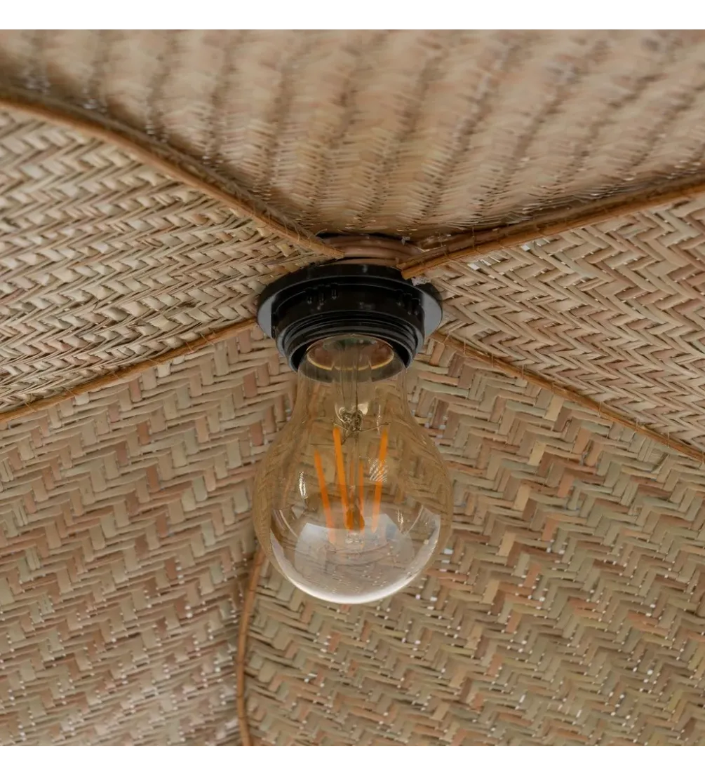 Lampa wisząca FEGARO 82 cm naturalne włókna