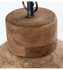 Lampa wisząca FEGAT 49 cm papier maché
