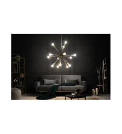 Lampa wisząca FIREWORKS 85 cm złota