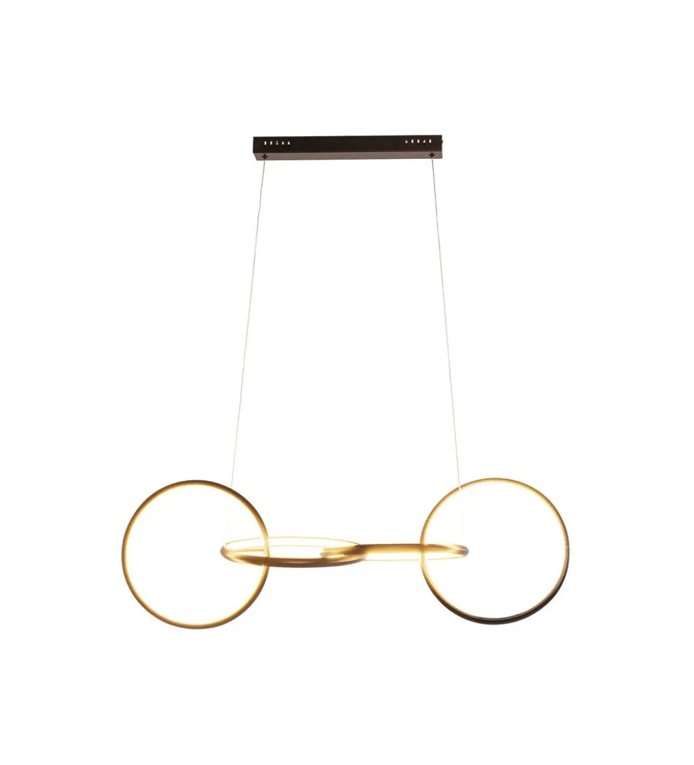 Lampa wisząca GALAXY LED 155 cm czarna