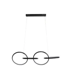 Lampa wisząca GALAXY LED 155 cm czarna