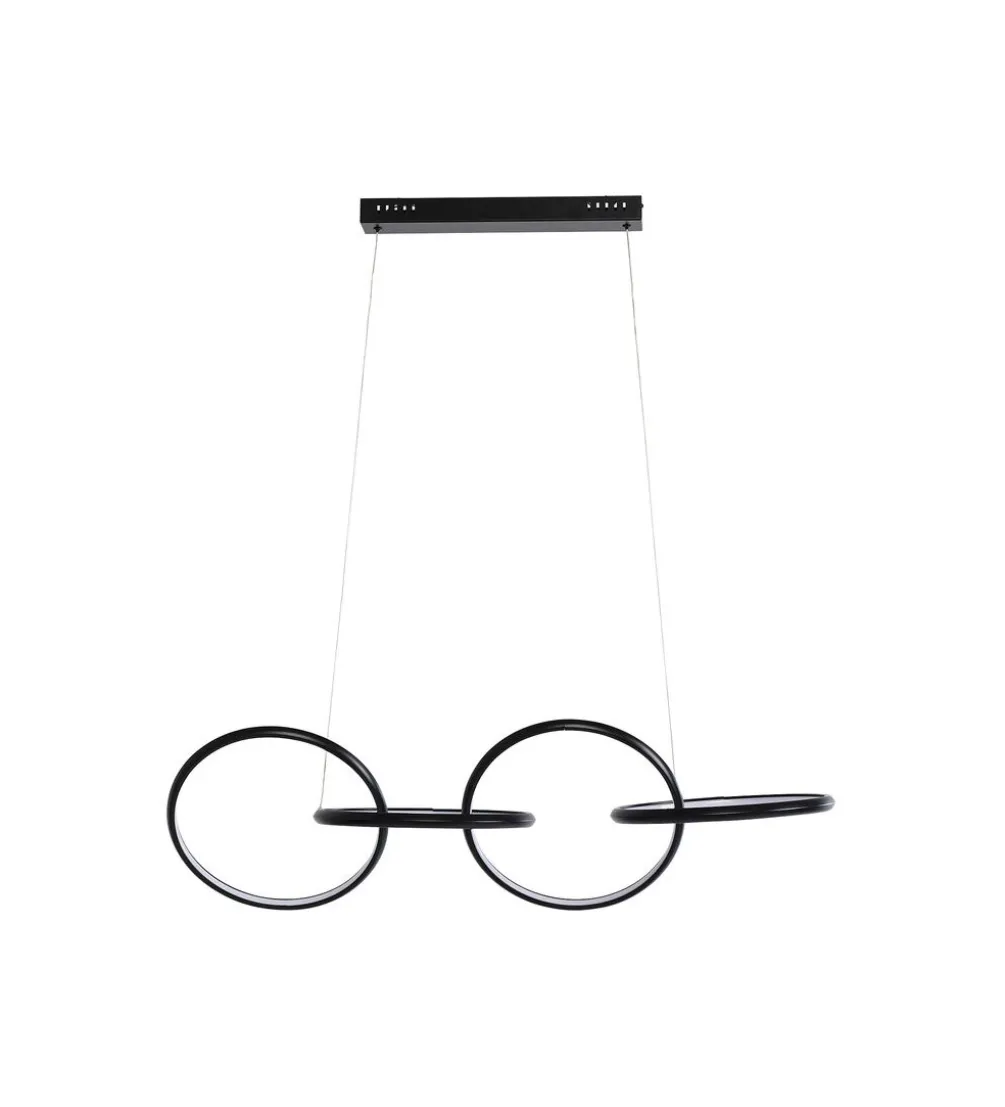 Lampa wisząca GALAXY LED 155 cm czarna