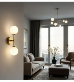 Lampa wisząca GARDA AM201 złota