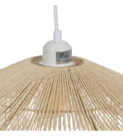 Lampa wisząca GELMAS 41 cm naturalna