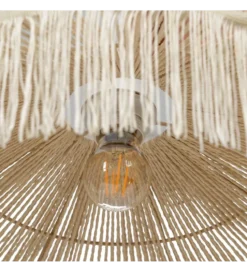 Lampa wisząca GELMAS 41 cm naturalna