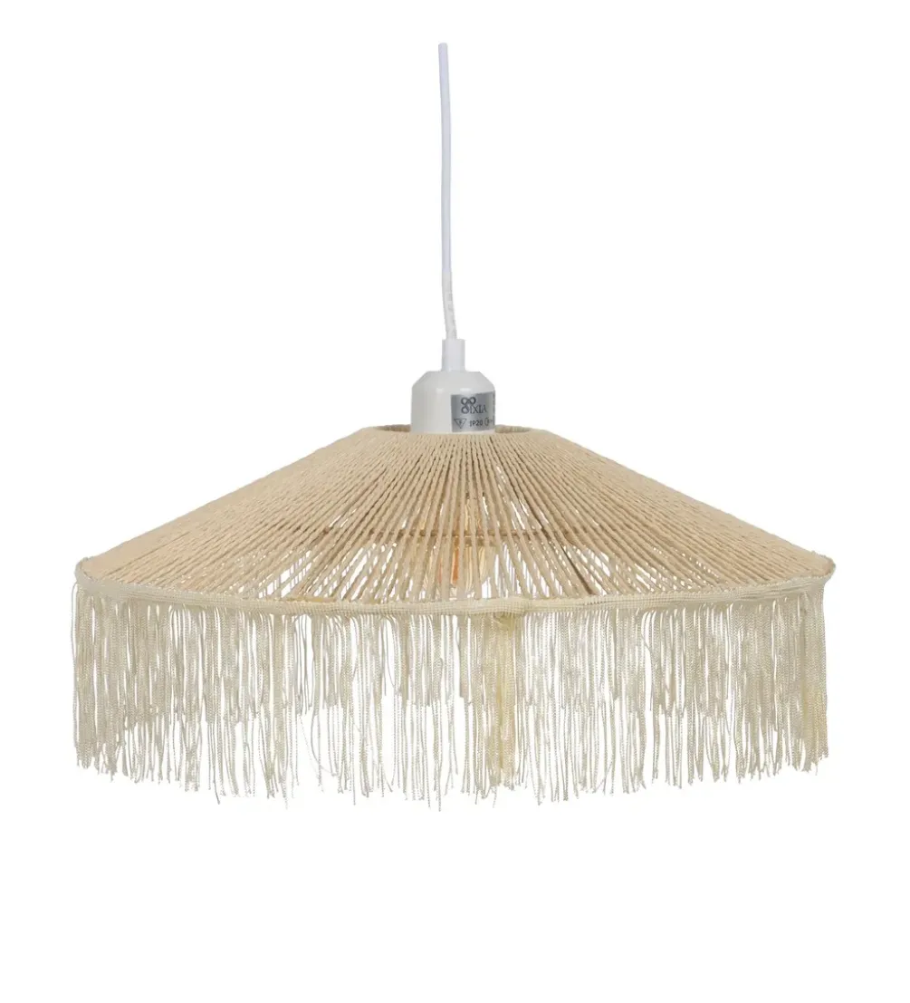 Lampa wisząca GELMAS 41 cm naturalna