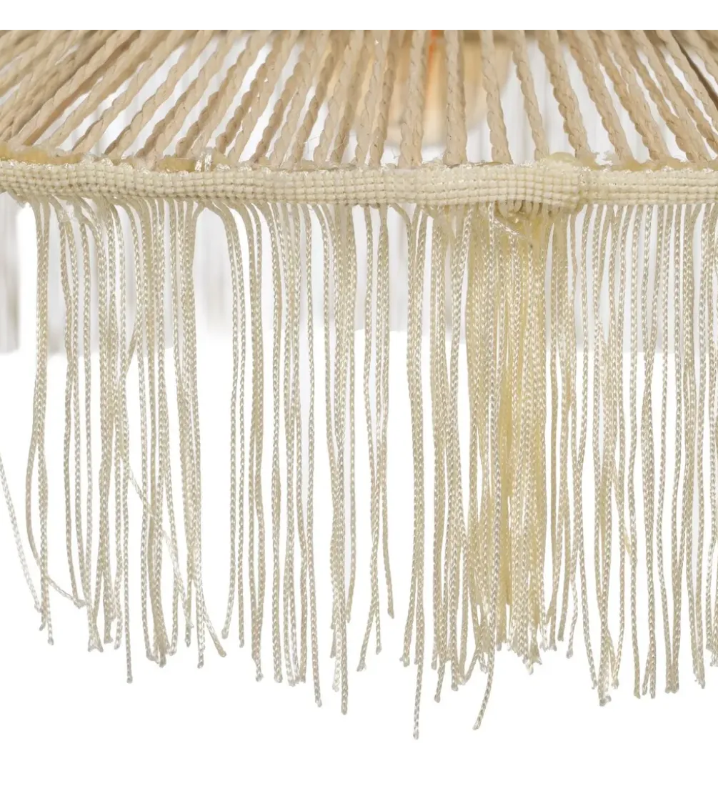 Lampa wisząca GELMAS 41 cm naturalna