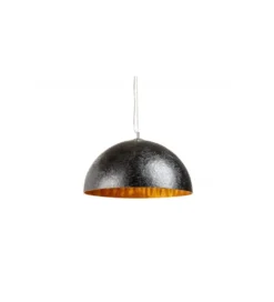 Lampa wisząca Glow 50 cm czarno złota