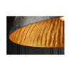 Lampa wisząca Glow 70 cm czarno złota