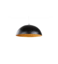 Lampa wisząca Glow 70 cm czarno złota