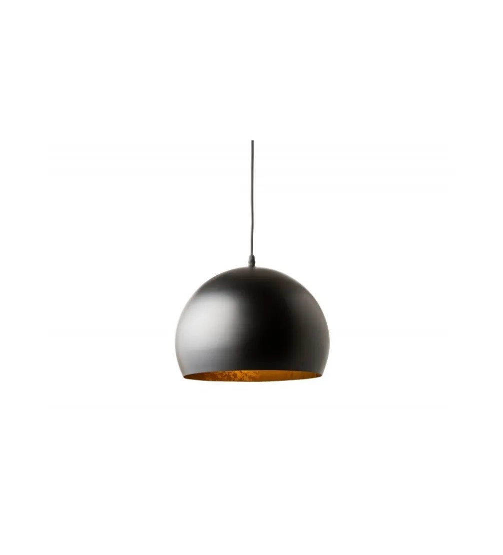 Lampa wisząca Glow ZEPPELIN 30 cm czarno - złota