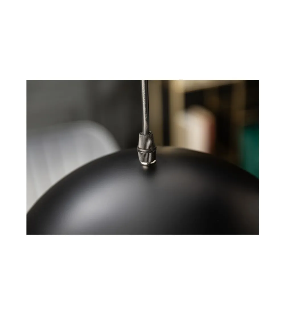 Lampa wisząca Glow ZEPPELIN 30 cm czarno - złota