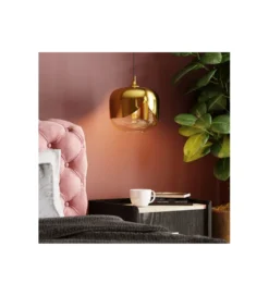 Lampa wisząca Golden Goblet 25 cm złota
