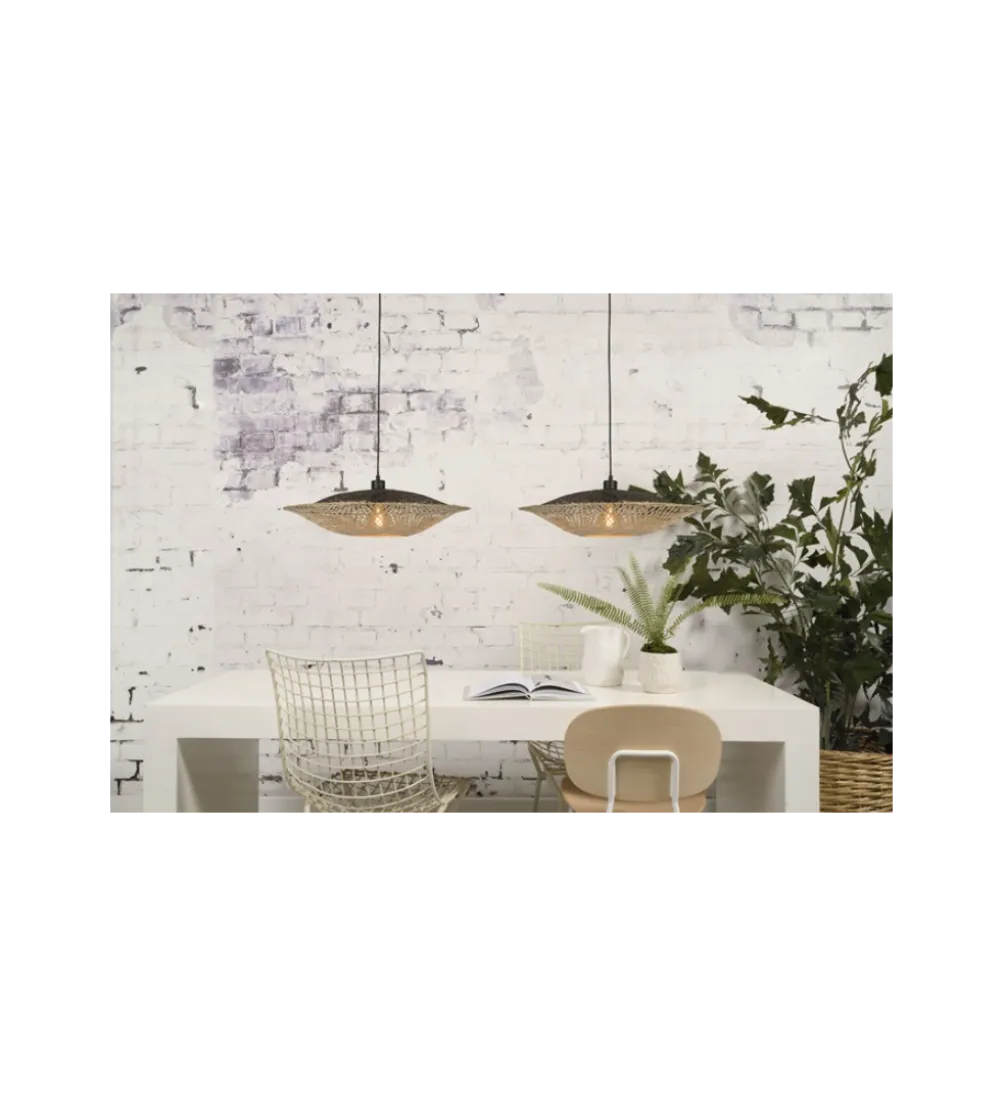 Lampa wisząca KALIMANTAN 87 cm naturalna