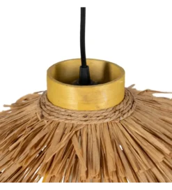 Lampa wisząca KOZABOHA 54 cm naturalna