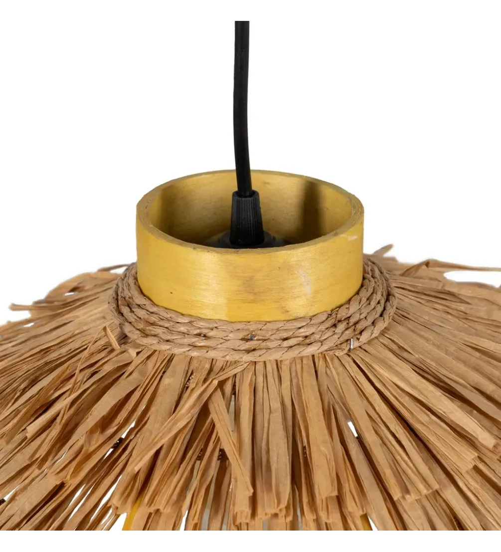 Lampa wisząca KOZABOHA 54 cm naturalna