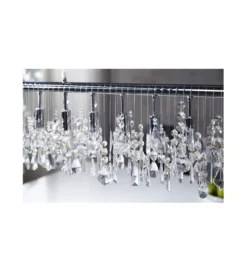 Lampa wisząca kryształowa Diamounds 9 Flamming